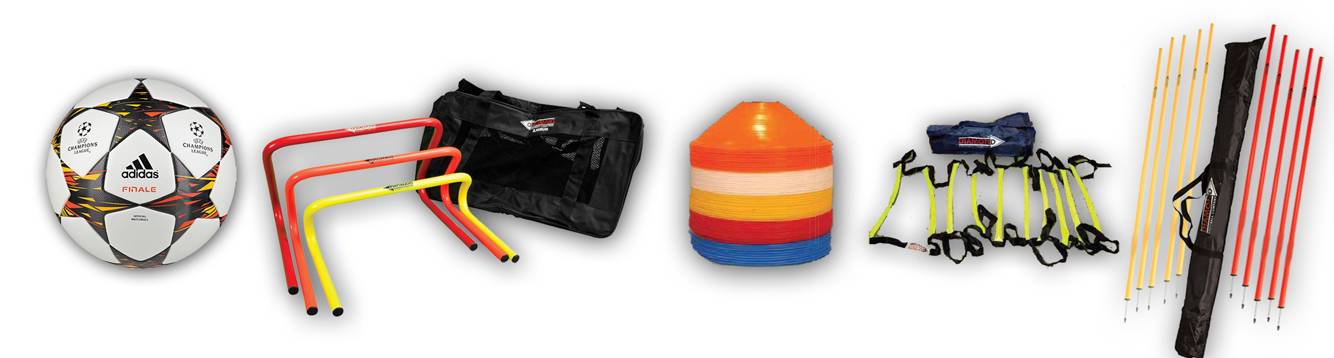 20 ballen en trainingsmateriaal